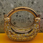 Mini Golden Evening Bag Purses and Handbags Luxury Designer Shoulder Bags Funny Shape Party Wedding Acrylic Knot Clutch Purse