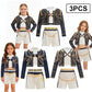 2026 Spring Summer Girl Cosplay Singer Fashion Clothes Stage Performance 3PCS Set Children Show Halloween Carnival Party Costume
