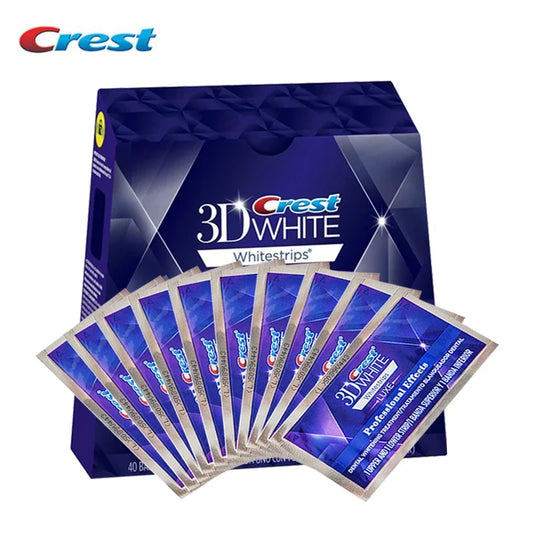 3D White Strips Crest Whitestrips Original Professional Effects Teeth Whitening Strips Tooth Bleaching Whitening Factor