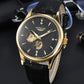 LONGLUX Automatic Watch Elegant Style Wholesale Mechanical Wristwatches Skeleton Rome Waterproof Mens Watch Men Gift