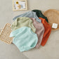 Suefunskry Newborn Baby Girl Boy Knitted Long Sleeve Autumn Winter Sweater Solid Loose Pullover Casual Tops Kids Clothes 0-5Y