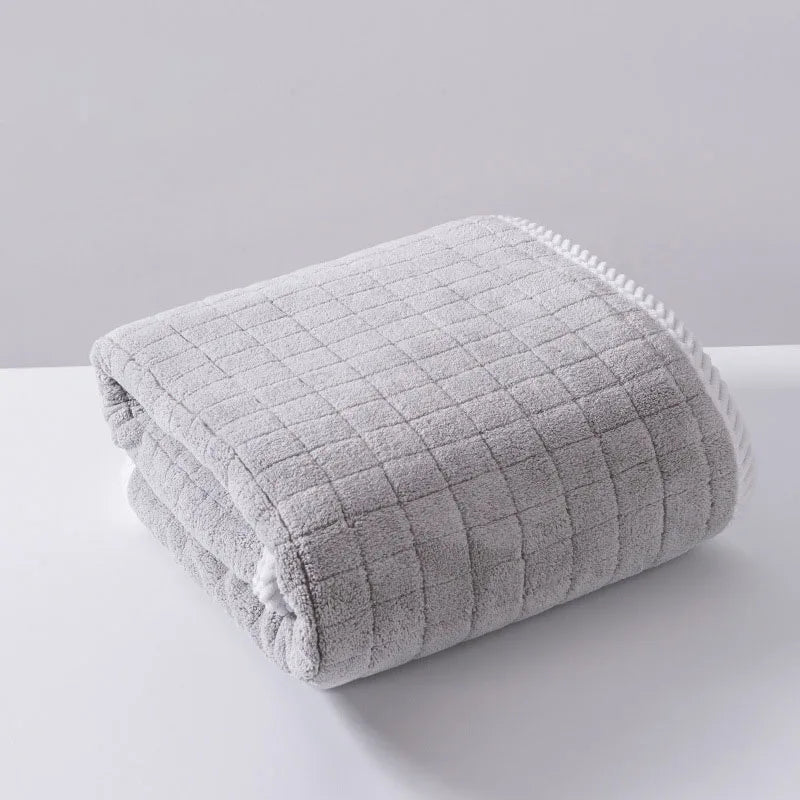 Super Large Baths Towels High quality thicken Coral velvet bath towel Soft Comfort super Quick Absorbent Bath Towel 80x150cm