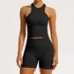 2/3PCS Yoga Set Women Gym Long Sleeve Sports Suits Fitness Bra Crop Top Workout Clothes Female Solid Seamless Legging Sportswear