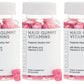 Hair Vitamin Gummies for Women with Biotin Vitamin C, E, Zinc Berry Flavor Supplement for Hair Growth and Nail Care