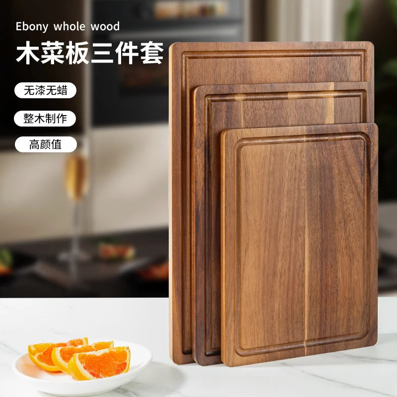 Wooden Cutting Boards Chopping Blocks Beech Walnut Cheese Cutting Board Butcher Block Meat Cutting Board For Kitchen Tools