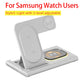 3 in 1 Wireless Charger Stand Pad Foldable Fast Charging Station Dock For iPhone 17 16 15 14 13 12 11 X 8 Apple Watch Airpods