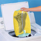 Anti-Deformation Shoe Washing Bag for Machine - Polyester Mesh Laundry Sock with Zipper for Sneakers/Boots,39x19cm,Reusable Dry