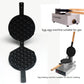 Commercial QQ Eggs Bubble Ball Baking Waffle Maker Iron Hongkong Waffle Eggette Mould Cake Mold Electirc Machine Non-stick Plate