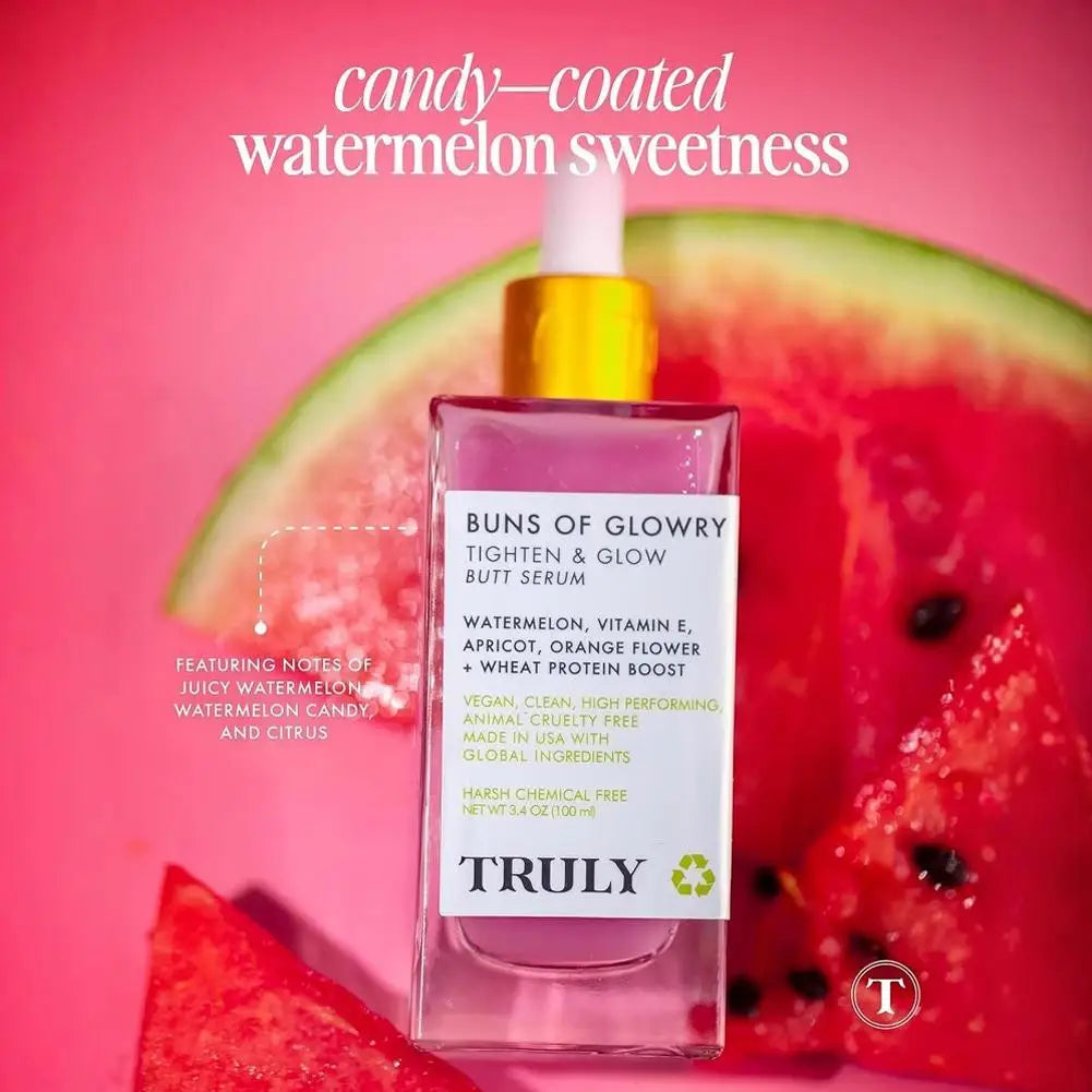 TRULY Strawberry  After Shave Care Oil For Women Smooth Skin Moisturizes Soft Serve Shave Oil Deep Repair Nourish Body Care Oil