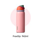 Owala Freesip insulated cup, straw, stainless steel insulated water cup, large capacity portable outdoor insulated kettle 32oz