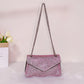 JIOMAY New Rhinestone Bag for Women Shiny Mini Silver Clutch Bag Girls Chain Crossbody Bag Wholesals Items For Small Business