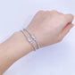 New 2&3&4mm Moisssanite Tennis Bracelet Original 925 Sterling Silver Jewelry Moisssanite Diamond Tennis Chain for Women & Men