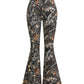 Yoga flare pants women's high waist outer wear fitness casual pants