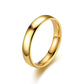 Fashion Charm Jewelry Ring for Men Women Stainless Steel Black Rings Wedding Engagement High Quality Matte Male Accessory