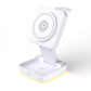 3 in 1 Foldable Charging Station Fast Magnetic Wireless Charger Stand for iPhone 17 16 15 14 13 12 Apple Watch 8 7 6 Airpods Pro