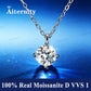 Promotion of Multiple 1.0 Carat Moissanite Windmill Pendants, Luxury Wedding 925 Sterling Silver Jewelry, Bride Diamond Necklace