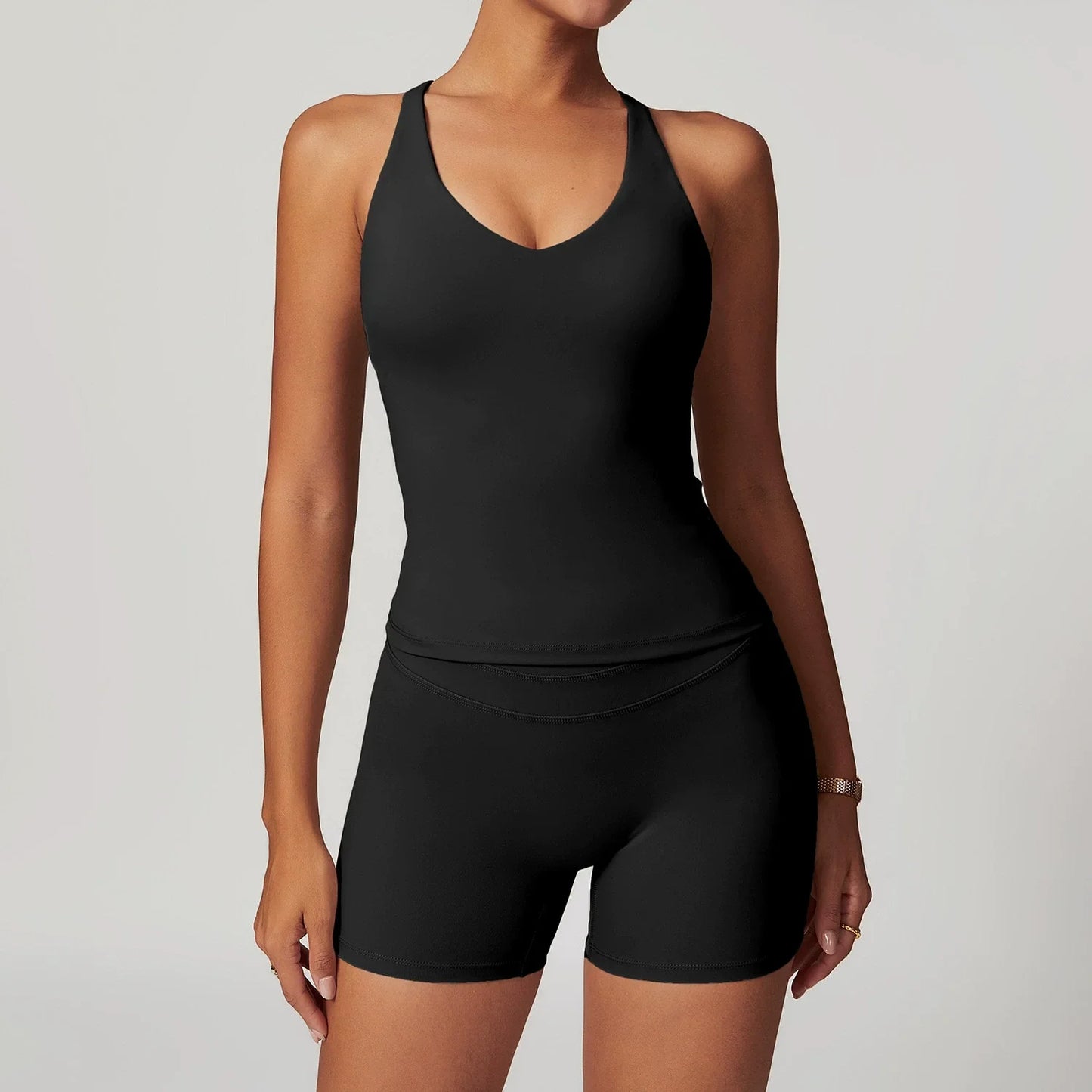 2 Pieces Sportswear Women Yoga Set Gym Clothes Sportswear Yoga Suits Fitness Set Tracksuits Sports Bra Gym High Waist Leggings