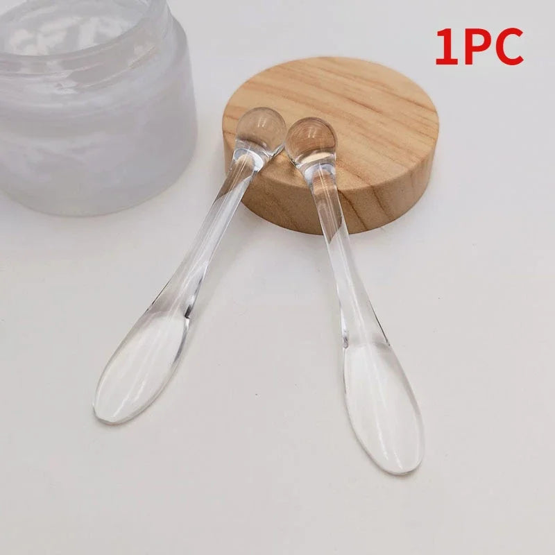 Eye Massage Roller Eye Cream Stick Applicator Cosmetic Spatula Anti Wrinkle Dark Circles Facial Spoon Gold Alloy Face Massager
