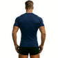 Men's Compression T-Shirt 3-Pack Quick Dry Running Gym Short Sleeve Sport Tops Elastic Breathable Athletic Tees