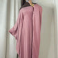 Ramadan Eid Soft Crepe Khimar Batwing Abaya Dubai Islam Muslim Modest African Dresses For Women Kaftan Kebaya Robe Femme Musulma