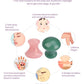 1 Natural Jade Mushroom Shape Gua Sha Board Face Back Body Massager Facial Beauty Care Skin Tool Women Relaxing Face Roller