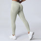 VEQKING Scrunch Butt Women Yoga Pants Seamless Sports Leggings Low Waist Gym Fitness Tights Quick Drying Fall Warm Workout Pants
