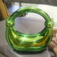 Mini Golden Evening Bag Purses and Handbags Luxury Designer Shoulder Bags Funny Shape Party Wedding Acrylic Knot Clutch Purse