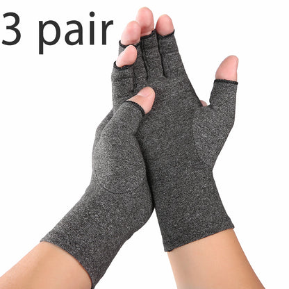 Compression Arthritis Gloves Cotton Joint Pain Relief Wrist Support Hand Brace Women Men Therapy Wristband Compression Gloves