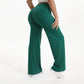 NCLAGEN SoftMotion Straight Leg Bottoms Women's Mid-Waist Yoga Pants GYM Leggings Naked Feel Pilates Running Sports Trousers