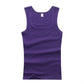 Hot Sale Men's Sleeveless Breathable Fitness Vest Basic Elastic Tank Top Men's Cotton Bodybuilding T-shirt Classic Color Clothes
