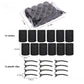 Hair Rollers Set Self Grip Hook Hair Curlers 12pcs Heatless Roller 6/12 Clips Salon Dressing Curlers Sticky Hair Styling Tools