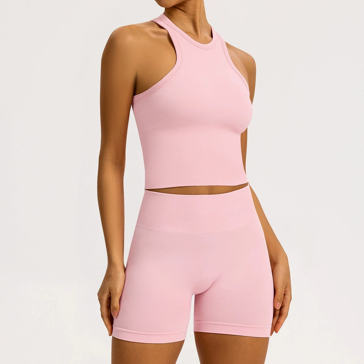 2/3PCS Yoga Set Women Gym Long Sleeve Sports Suits Fitness Bra Crop Top Workout Clothes Female Solid Seamless Legging Sportswear