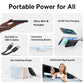 Baseus 10000mAh Power Bank 22.5W Built-In Dual USB-C Cable Thinner Fast Charging for iPhone 17 Pro Max Samsung S25 Xiaomi Poco