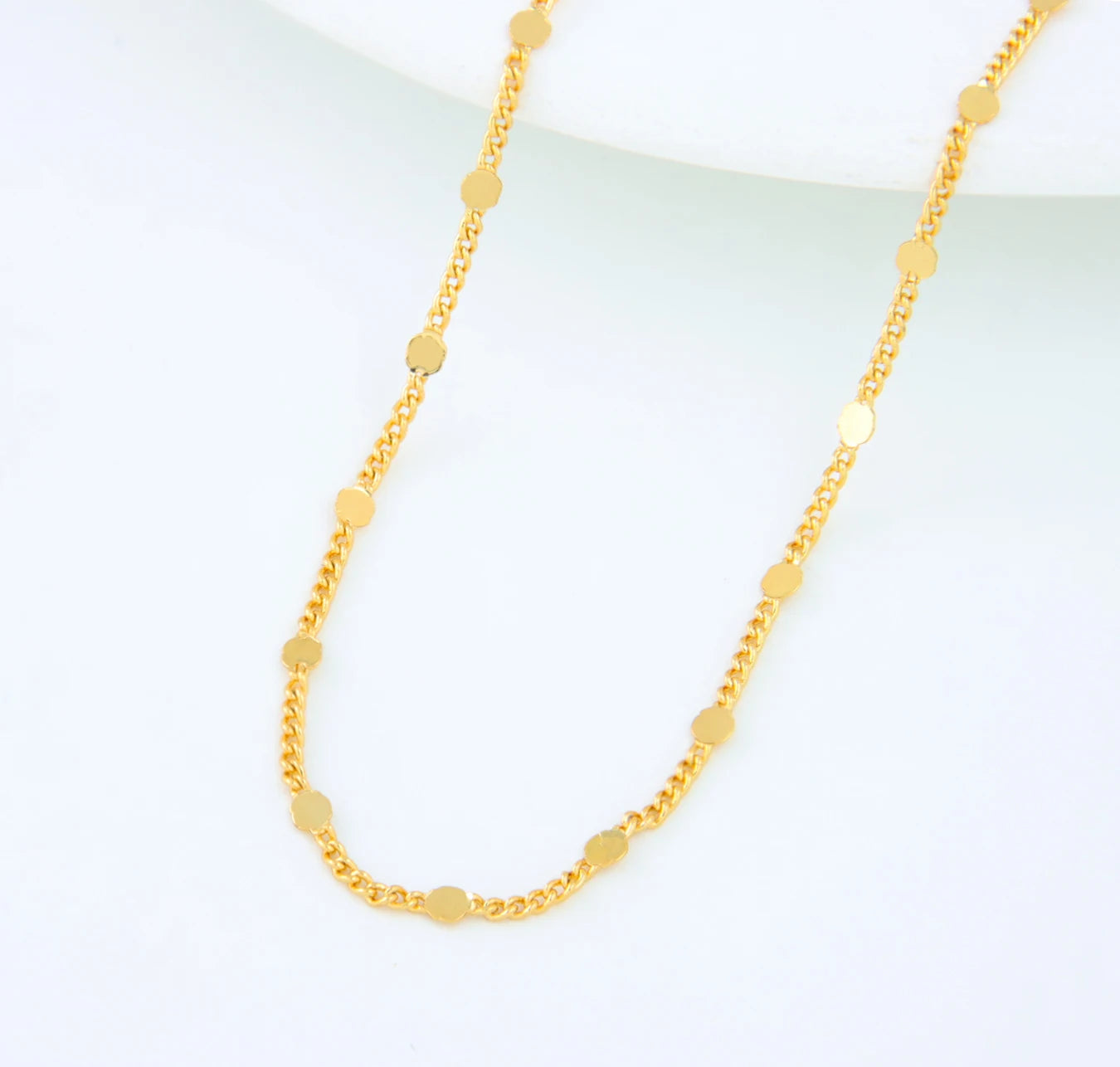 Arabic Islamic Simple Necklace Pendant 21k Gold Plated Dubai Wedding Vintage Coins Pendants Exotic Classic Ayatul Kursi Jewelry