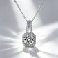 0.5ct-1.0ct VVS1 D Color Moissanite Necklace 925 Soild Sterling Sliver Chain with Certificate Fine Jewelry for Woman Jewelry