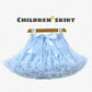 Children's Skirt Baby Girls Tutu Skirt Fluffy Children Ballet Kids Pettiskirt Baby Girl Skirts Princess Tulle Party Dance Skirts