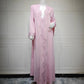 Eid Abaya Women Party Dress Print Diamond Muslim Dubai Longue Vestidos Largos Ramadan Morocco Prayer Caftan Robe Abayas Elegant