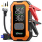 150PSI Air Pump Car Battery Emergency Boosters ,7000A/1500A PEAK Car Jump Starter Power Bank ,Portable Starting Device Car Starter New,Cars with USB Ports And LED Flashlight, 26800mAh/21800mAh Portable Car Jump Starter, Batte