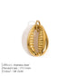 EMANCO Fashion Marine Animals Charms Shell Fish Tail Hippocampus Japonicus Stainless Steel Pendants for Jewelry Making Bulk