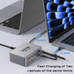 330W GaN USB C Charger, 100W PD3.0 PPS Fast Charging Station with 4-Port (3x USB-C, 1x USB-A). Compact Desktop Power Adapter for