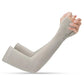 Anti-UV Arm Covers for Men Women Cycling Fingerless Gloves Summer Sport Ice Silk Cool Scarf Silk Elastic Arm Covers Driving