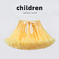 Children's Skirt Baby Girls Tutu Skirt Fluffy Children Ballet Kids Pettiskirt Baby Girl Skirts Princess Tulle Party Dance Skirts