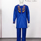 H&D African Clothing For Man Traditional Agbada Sets 2PCS For Boy Thobe Pant Embroidery Wedding Party Father Son Suits Plus Size