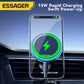 Essager 15W Magnetic Wireless Car Phone Holder Adjustable 360 Degrees Car Charger For IPhone15 14 13 Pro Samsung Universal Phone
