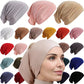 Muslim Underscarf Turban Hijab Ninja Inner Hat Women Chemo Cap Hair Loss Cover Bonnet Instant Bonnet Femme Musulman Headband