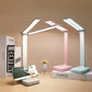 USB Desk Lamp 3 Levels Dimmable Touch Night Light USB Rechargeable Eye Protection Foldable Table Lamp For Bedroom Bedside Desk