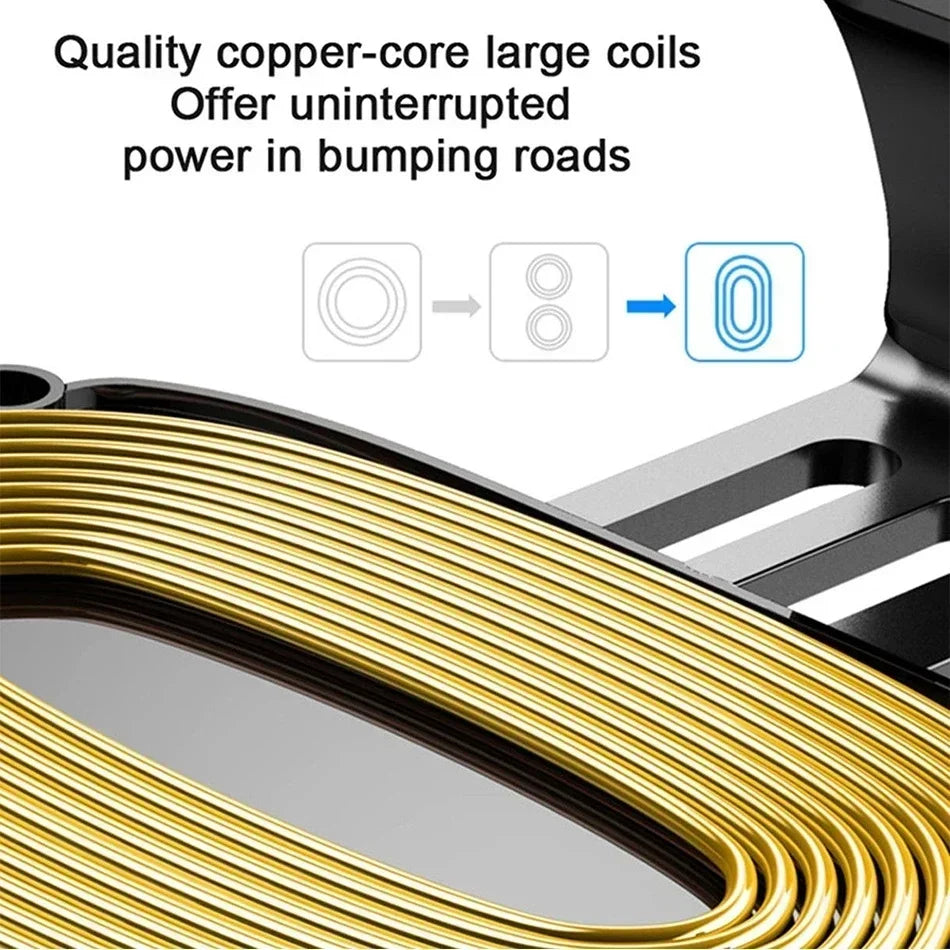 Fast Wireless Chargers Car For iPhone 17 16 15 14 13 12 Pro XS Max XR Samsung Xiaomi Wireless Charging Phone Car Holder Charger