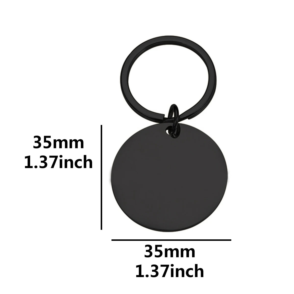 Customized pet nameplate with circular stainless steel text, digital engraved dog and cat collar ID tag, name, phone number,