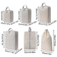 Set/6 pcs Compressible Packing Travel Storage Bag Cubes Waterproof Suitcase Nylon Portable With Handbag Luggage Organizer