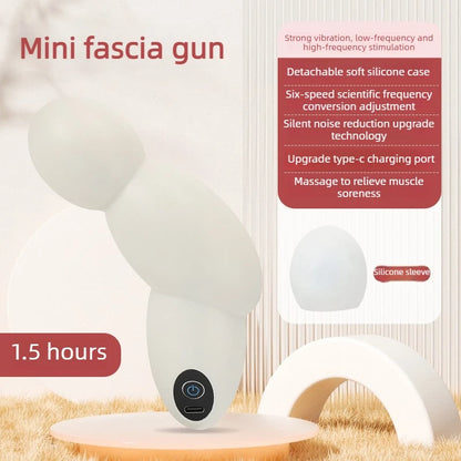 6-speed Portable Muscle Fascia Massager Fitness Muscle Relaxation Vibration Massage Machine Electric Cervical Massager